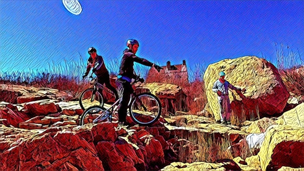 Mike and Vlasta assess a huge gap