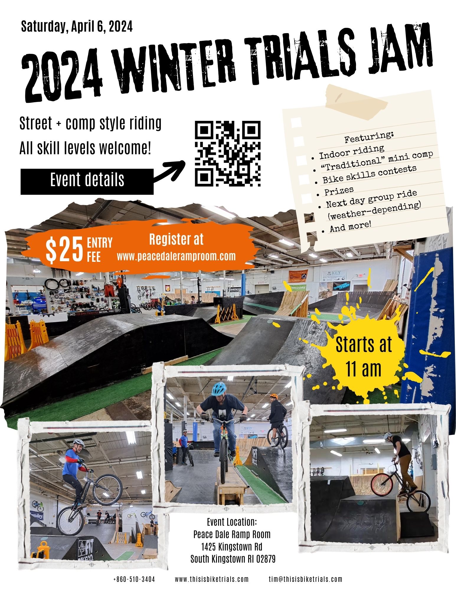 2024 Winter Indoor Trials Jam poster