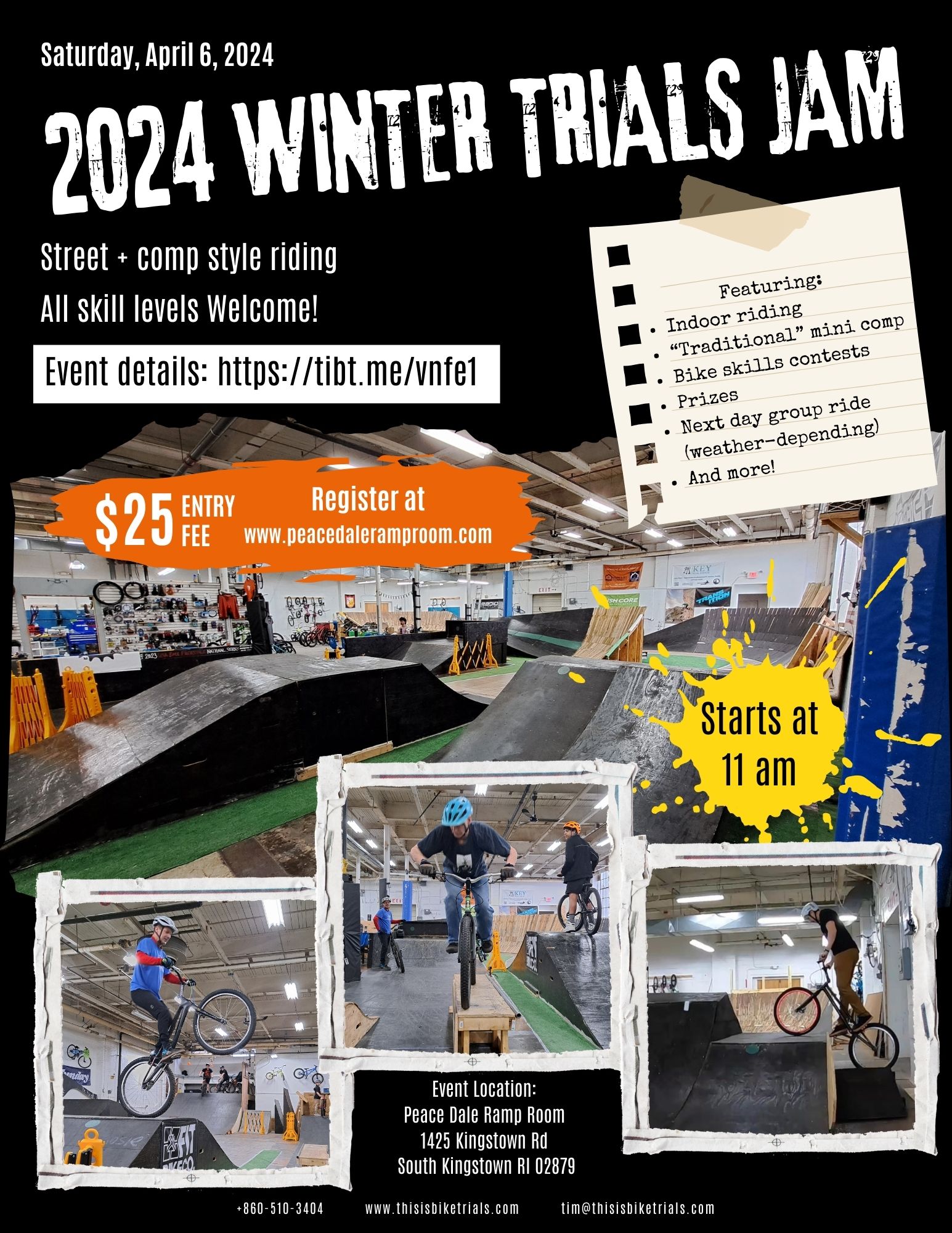 2024 Winter Indoor Trials Jam poster