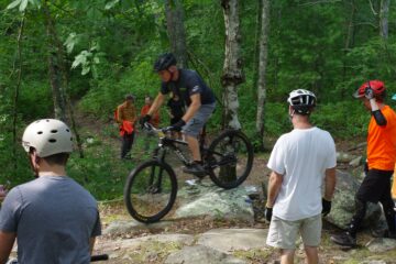 Trials on a MTB
