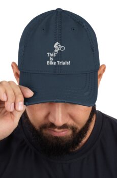 This Is Bike Trials! Distressed Dad Hat