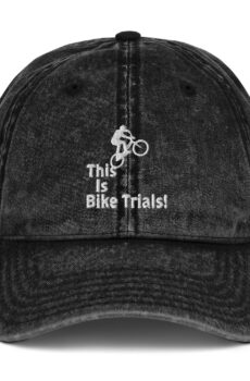 This Is Bike Trials! Vintage Cotton Twill Cap