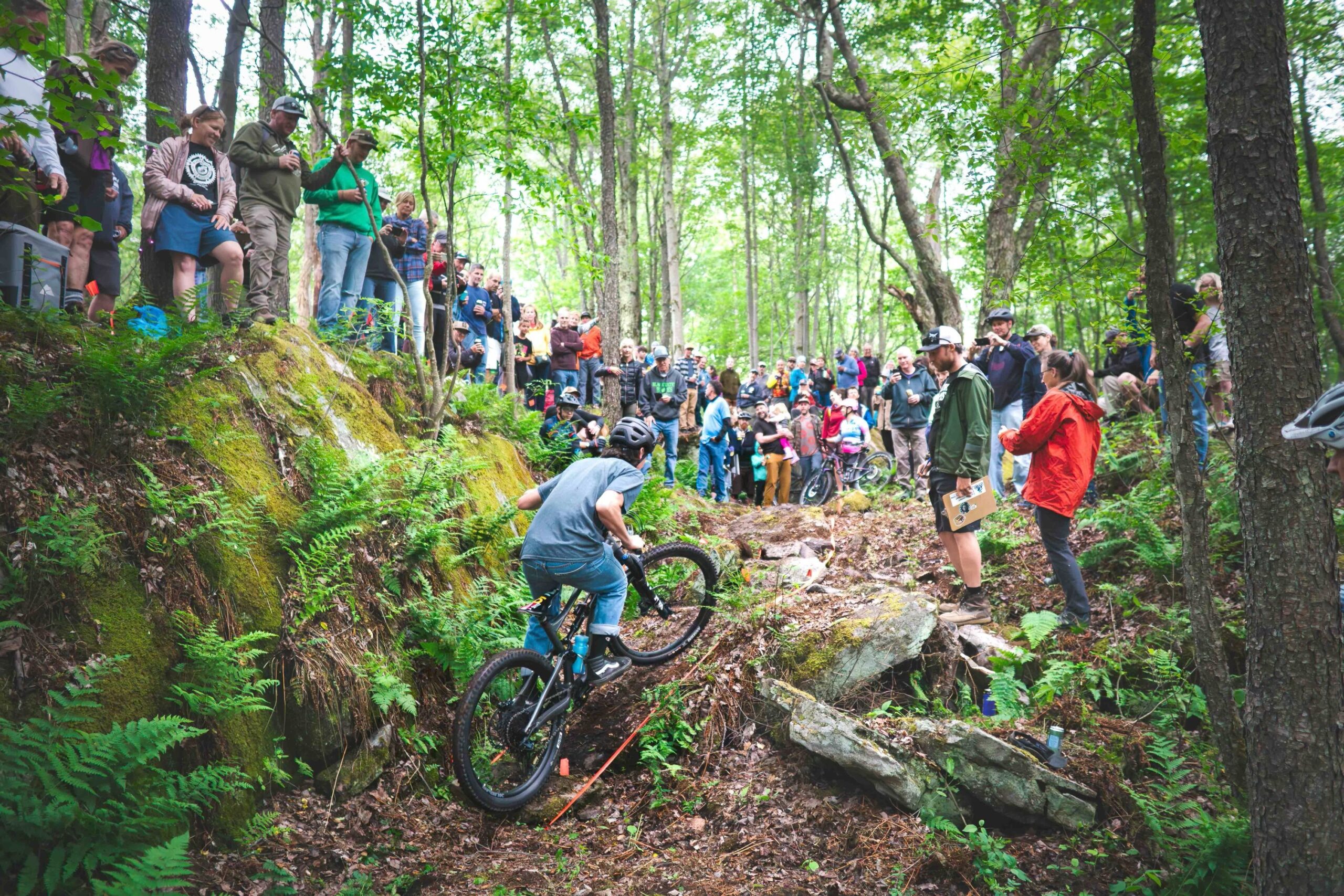 Run What Ya Brung trials competition at the Canaan MTB Festival